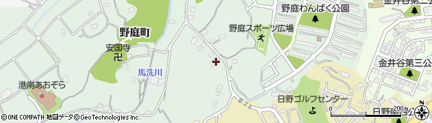 神奈川県横浜市港南区野庭町2031周辺の地図