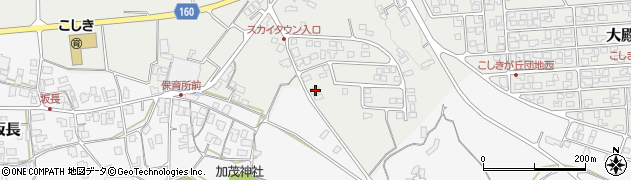鳥取県西伯郡伯耆町大殿1961周辺の地図