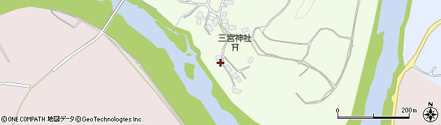 京都府福知山市大江町波美594周辺の地図