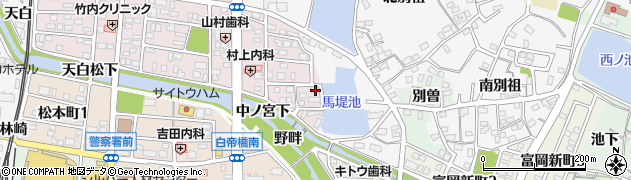 愛知県犬山市丸山天白町233周辺の地図