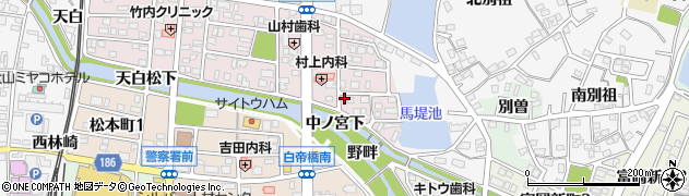 愛知県犬山市丸山天白町240周辺の地図