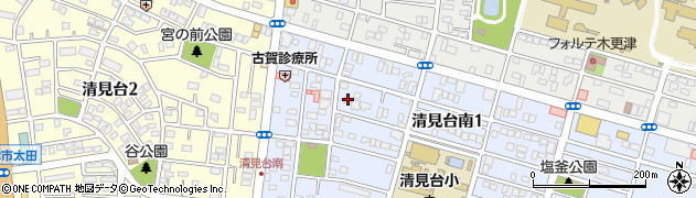 薬局タカサ　清見台店周辺の地図
