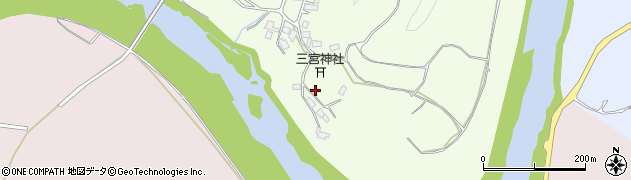 京都府福知山市大江町波美598周辺の地図
