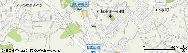 神奈川県横浜市戸塚区戸塚町1569-2周辺の地図