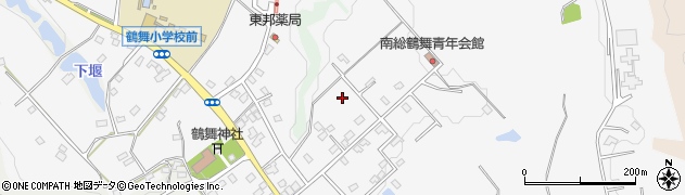 千葉県市原市鶴舞周辺の地図