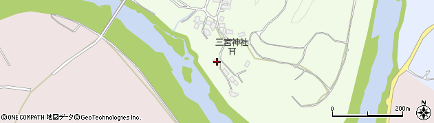 京都府福知山市大江町波美592周辺の地図