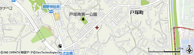 神奈川県横浜市戸塚区戸塚町1469周辺の地図