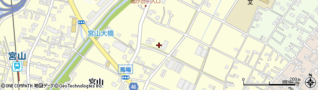 神奈川県高座郡寒川町宮山1912周辺の地図