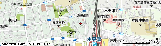 スペースＥＣＯ木更津駅前駐車場周辺の地図