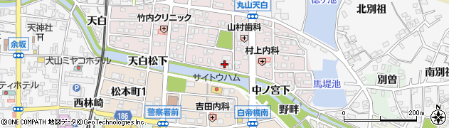 愛知県犬山市丸山天白町113周辺の地図