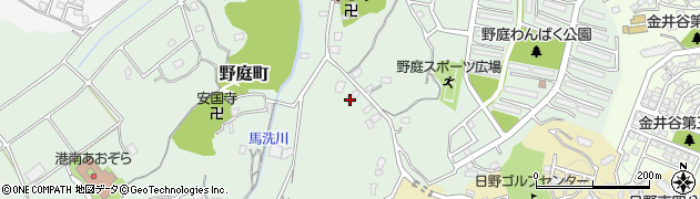 神奈川県横浜市港南区野庭町2039周辺の地図