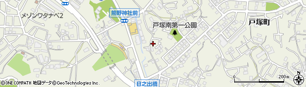 神奈川県横浜市戸塚区戸塚町1527-18周辺の地図