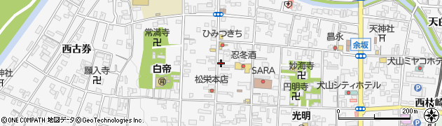 愛知県犬山市犬山東古券673周辺の地図