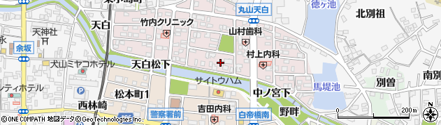 愛知県犬山市丸山天白町111周辺の地図