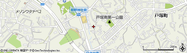 神奈川県横浜市戸塚区戸塚町1566-2周辺の地図