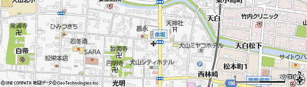 愛知県犬山市犬山東古券366周辺の地図