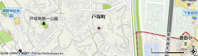 神奈川県横浜市戸塚区戸塚町2659周辺の地図