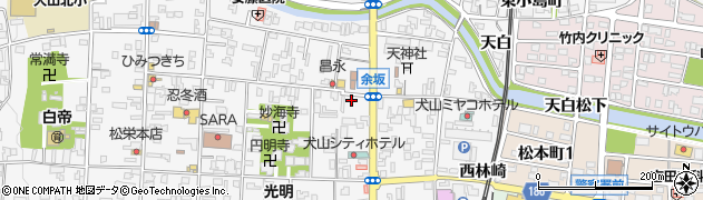 愛知県犬山市犬山東古券362周辺の地図