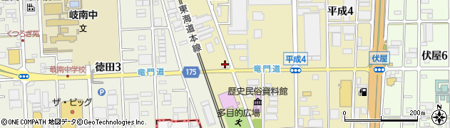 株式会社村瀬産業　岐南支店周辺の地図