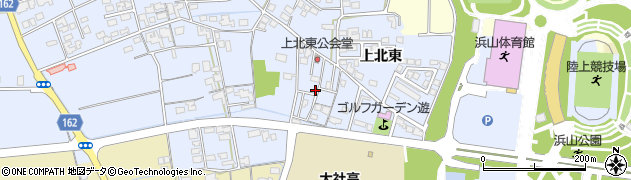 島根県出雲市大社町北荒木（上北東）周辺の地図