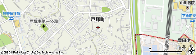 神奈川県横浜市戸塚区戸塚町2655周辺の地図
