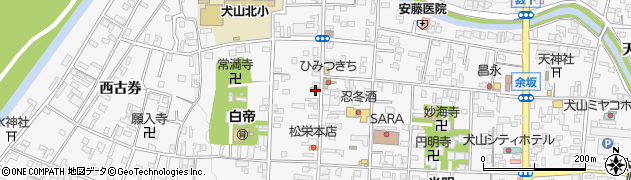 愛知県犬山市犬山西古券16周辺の地図