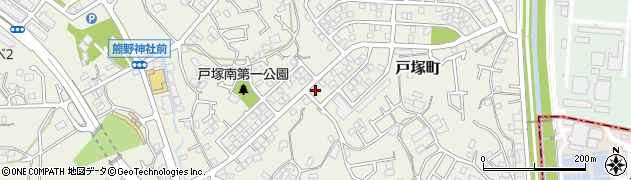 神奈川県横浜市戸塚区戸塚町1491-73周辺の地図