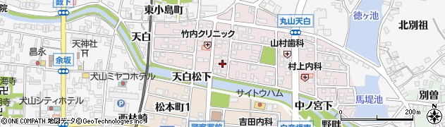 愛知県犬山市丸山天白町101周辺の地図