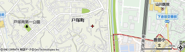 神奈川県横浜市戸塚区戸塚町824周辺の地図