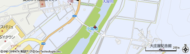 小城橋周辺の地図