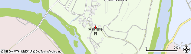 京都府福知山市大江町波美677周辺の地図