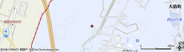 岐阜県多治見市大薮町3周辺の地図