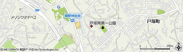神奈川県横浜市戸塚区戸塚町1537周辺の地図