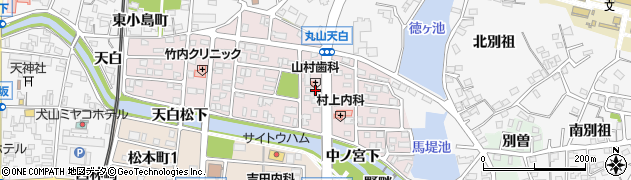 愛知県犬山市丸山天白町188周辺の地図