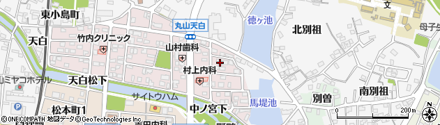 愛知県犬山市丸山天白町212周辺の地図