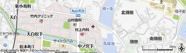 愛知県犬山市丸山天白町211周辺の地図