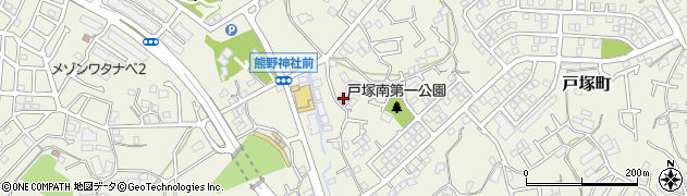 神奈川県横浜市戸塚区戸塚町1538周辺の地図