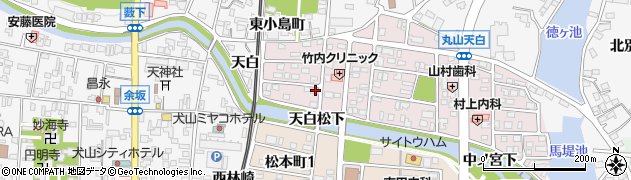 愛知県犬山市丸山天白町53周辺の地図