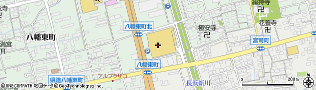 Ｆｅｅｌａアルプラザ長浜店周辺の地図