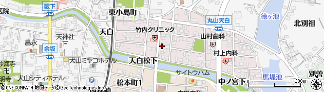 愛知県犬山市丸山天白町84周辺の地図