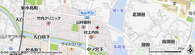 愛知県犬山市丸山天白町214周辺の地図