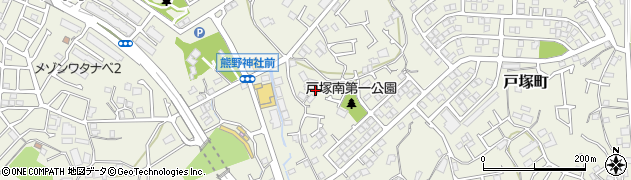 神奈川県横浜市戸塚区戸塚町1538-4周辺の地図
