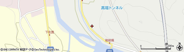鳥取県鳥取市河原町高福57周辺の地図
