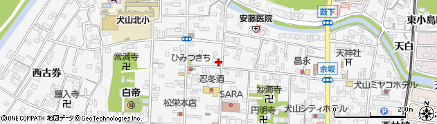 愛知県犬山市犬山東古券766周辺の地図