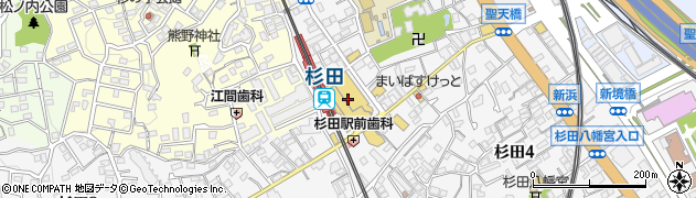 リラク プララ杉田店(Re.Ra.Ku)周辺の地図