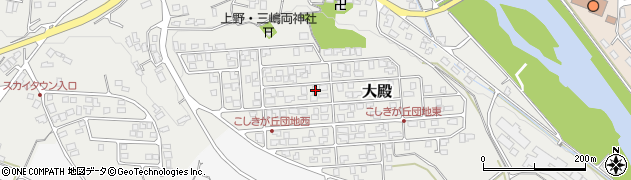鳥取県西伯郡伯耆町大殿1430周辺の地図