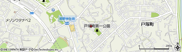 神奈川県横浜市戸塚区戸塚町2621周辺の地図