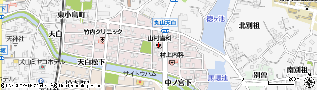 愛知県犬山市丸山天白町189周辺の地図