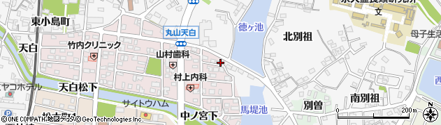 愛知県犬山市丸山天白町209周辺の地図