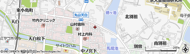 愛知県犬山市丸山天白町208周辺の地図